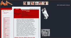 Desktop Screenshot of onlinedating.teenadultdating.com